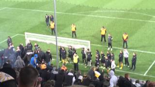 SG Dynamo Dresden - SV Sandhausen nach dem Spiel