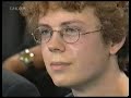 Helmut Kohl selbstgefällig vor der Bundestagswahl 1998