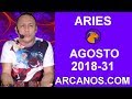 Video Horscopo Semanal ARIES  del 29 Julio al 4 Agosto 2018 (Semana 2018-31) (Lectura del Tarot)