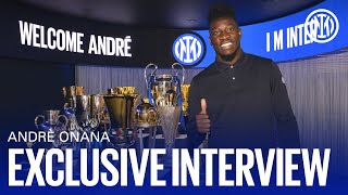 ANDRÈ ONANA | Exclusive Inter TV Interview | #WelcomeAndrè #IMInter 🎙️⚫🔵?? [SUB ITA + ENG]