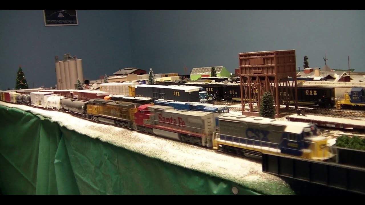 Railfanning Buffalo from Christmas to New Years with HO Scale Trains 