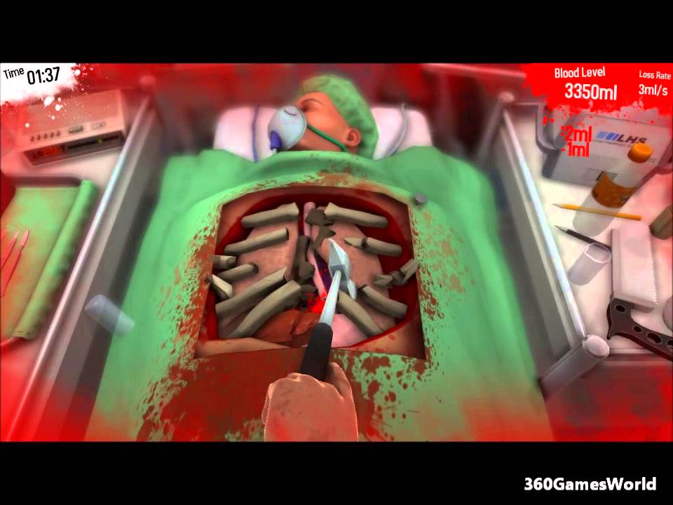 Surgeon Simulator 2013: Heart Transplant Gameplay Success Walkthrough ...