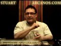 Video Horscopo Semanal ARIES  del 25 al 31 Diciembre 2011 (Semana 2011-53) (Lectura del Tarot)
