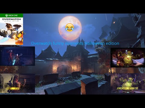 Overwatch funny moments Halloween edition | Aircraft Gamer