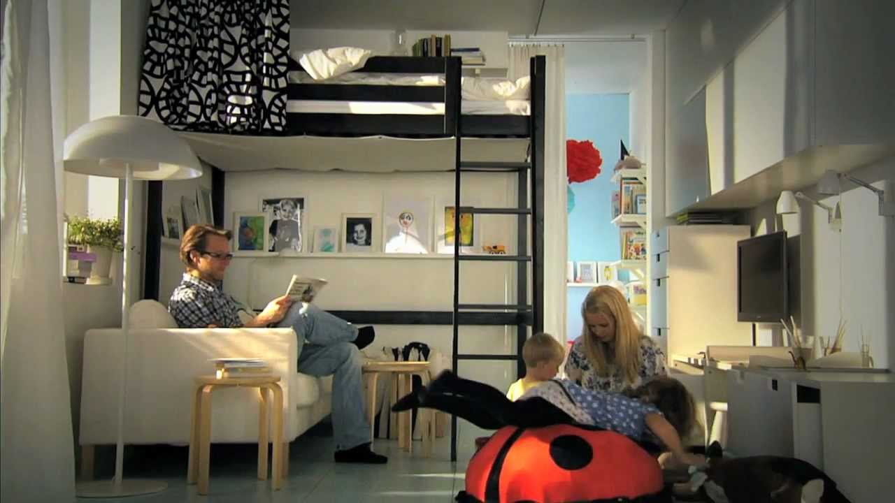 IKEA für kleine Räume: clevere Ideen für mehr Platz - YouTube