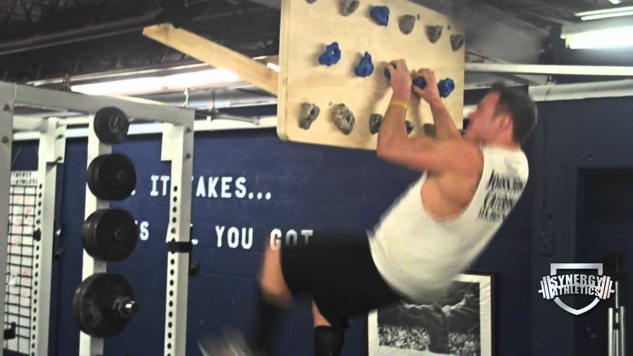 Homemade Rock Wall Climbing Exercises YouTube