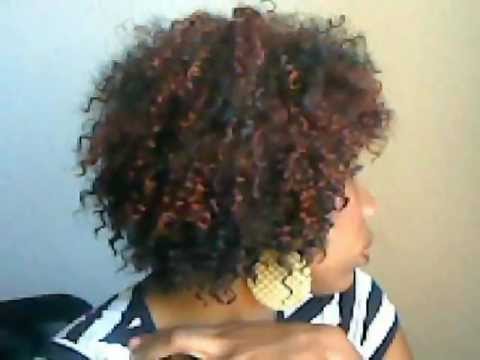 CURLY AFRO WEAVE - YouTube