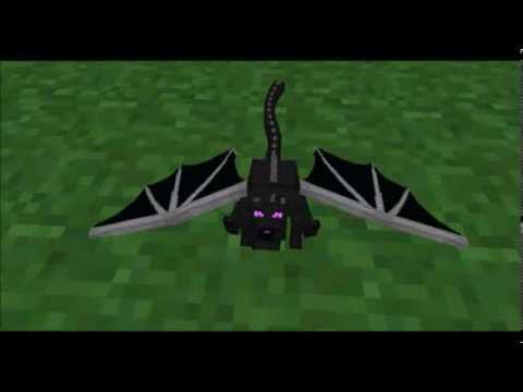 Minecraft Animation (preview) Cute Baby Ender Dragon! - YouTube