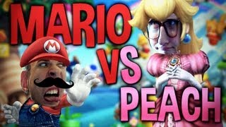 MARIO VS PEACH - NOUS SOMMES DÉFORMÉS ! ;_;