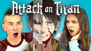 TEENS REACT TO ATTACK ON TITAN