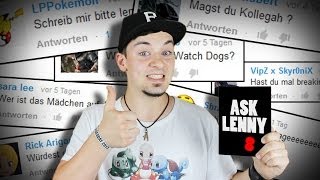 ASK LENNY #8 -- Krumme Bananen, Let's Play-Kanal und Lilly