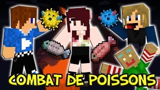 COMBAT DE POISSONS ! | PVP - Minecraft