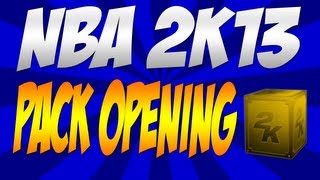 NBA 2K13 My Team 50,000 VC Pack Opening - First Pack Opening