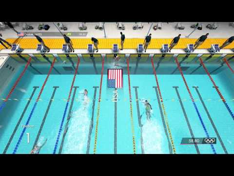 London 2012: The Official Video Game - Women's 100m Backstroke