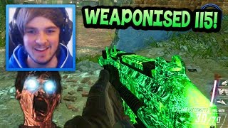 "BACK AGAIN!" - Call of Duty: Black Ops 2 "WEAPONISED 115" Camo! - LIVE w/ Ali-A!