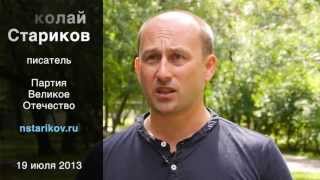 Николай Стариков: Двойной стандарт правозащиты