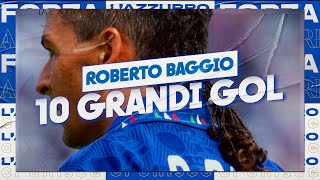 10 grandi gol di Roberto Baggio in Nazionale