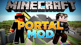 MINECRAFT - Portal MOD ÉPICO! (Ft. Cellbit)