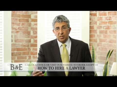 Visit http://www.bamiehericksonpersonalinjury.com/ today. Attorney Ron Bamieh, a Ventura personal injury lawyer, discusses what is involved with a personal injury consultation and the questions you should ask a lawyer. Call (805)...