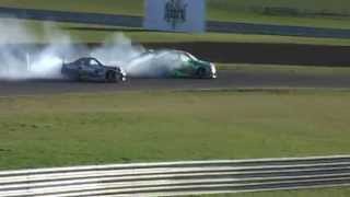 D1NZ Taupo Drift 2013 - Fanga Dan vs Gaz Whiter