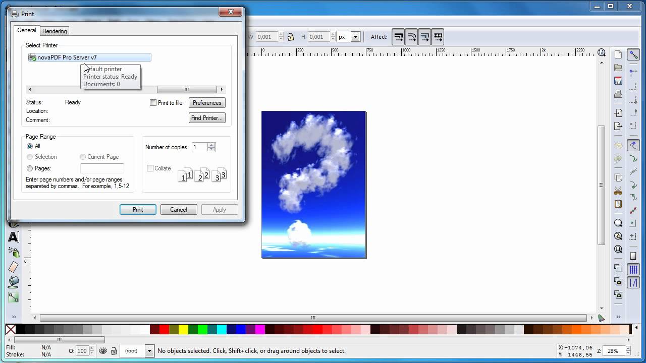 convert an image to vector inkscape