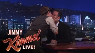 Johnny Depp on Jimmy Kimmel Live PART 1