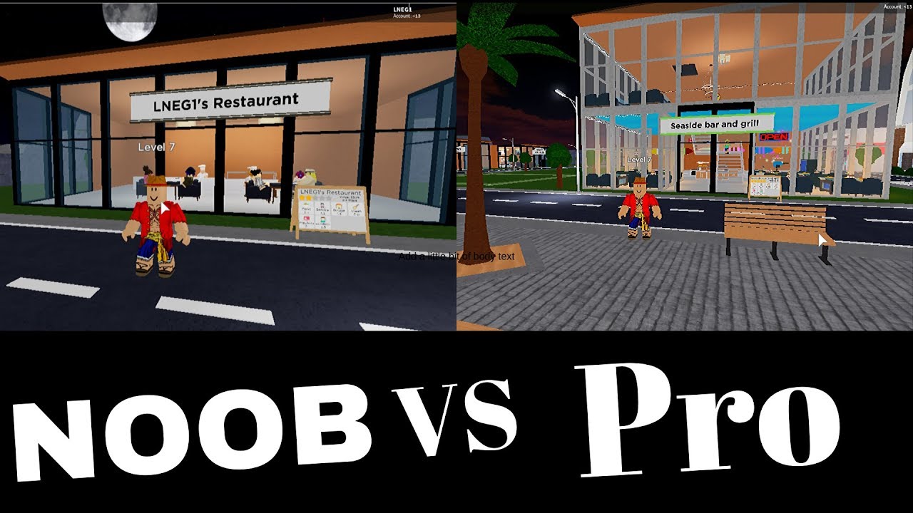 Roblox Noob Vs Pro In Retail Tycoon