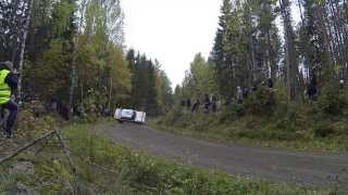 Rally Uppsala 2013 ss7 Rullningar / Rolls