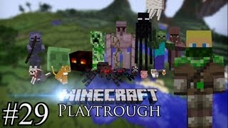 Minecraft - Playtrough - #29 'VILLIGERRRRRS!'