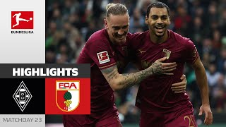 Hattrick Hero Claude-Maurice! | Borussia M’gladbach — FC Augsburg 0-3 | Highlights | Bundesliga