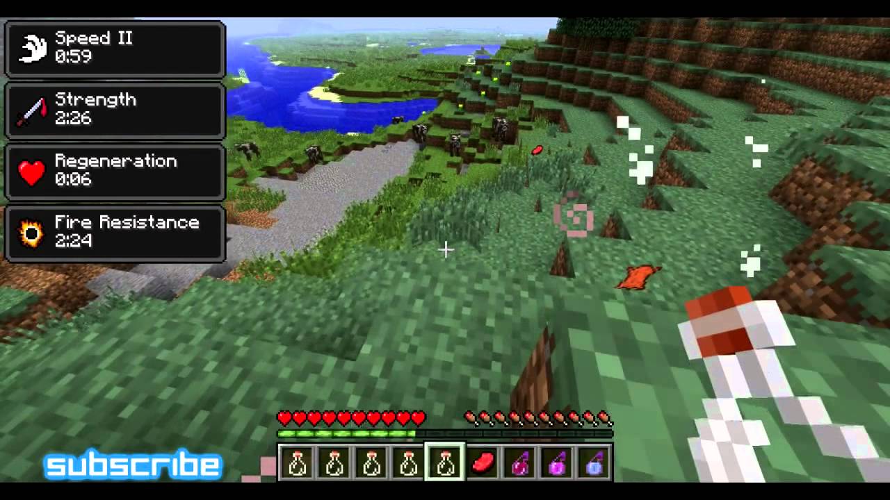 Minecraft 1.3.2 Status Effect HUD Mod Spotlight - YouTube