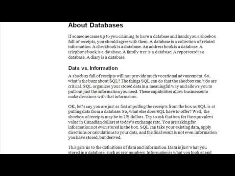 SQL 2012 About Databases Chapter 1