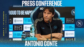 LIVE | La conferenza stampa di Mister Antonio Conte in vista di Napoli - Atalanta