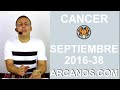 Video Horscopo Semanal CNCER  del 11 al 17 Septiembre 2016 (Semana 2016-38) (Lectura del Tarot)
