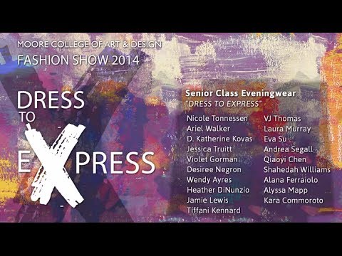 06 Eveningwear // 2014 Moore Fashion Show // Dress to Express