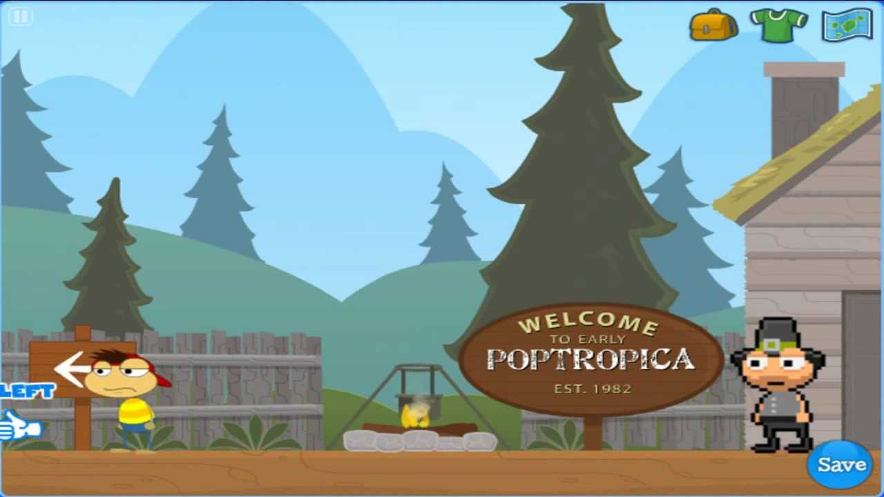 Poptropica - Early Poptropica Full Walkthrough - YouTube