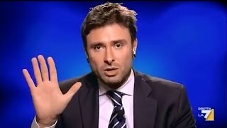 Alessandro Di Battista (M5S) - Servizio Pubblico "L'immoralità è come il letame"