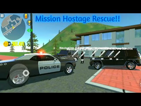 Car Simulator 2 - Police Mission Hostage Rescue - Car Games Android Gameplay