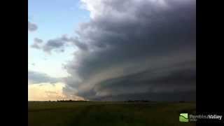 Severe Thunderstorm July 18th, 2013 - Time-lapse footage