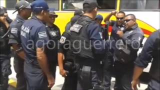 Conflicto de policías viales de Acapulco por andar extorsionando