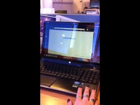 HP Simplepass - Fingerprint reader in action - YouTube