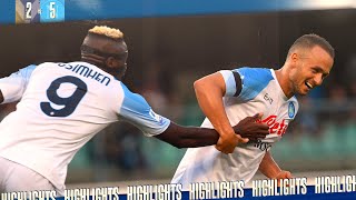 HIGHLIGHTS | Verona - Napoli 2-5 | Serie A - 1ª giornata