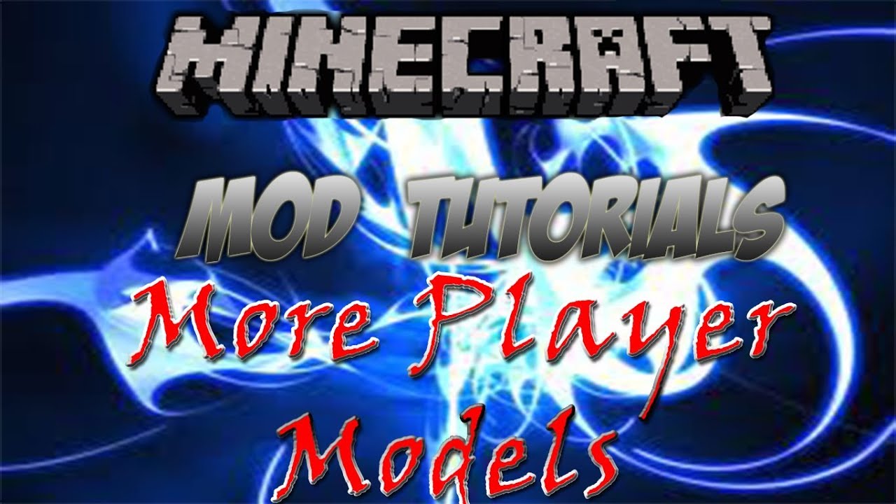 minecraft how to use more player models mod