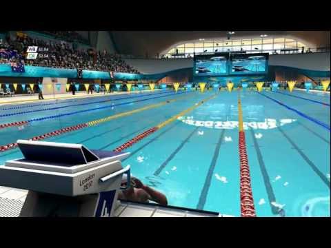 London 2012: The Official Video Game - Men's 100m Backstroke