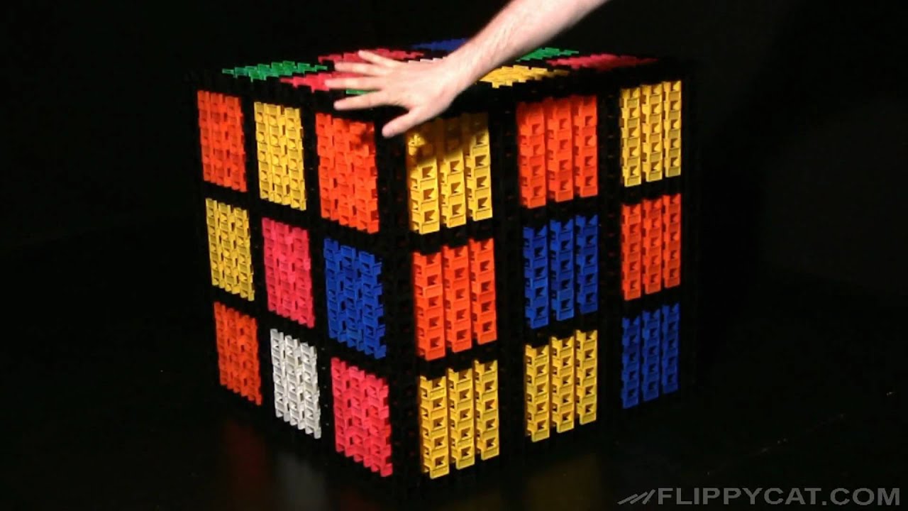 Giant Rubik's Cube Solved - YouTube