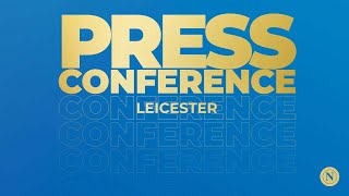 LIVE | La conferenza stampa pre Napoli-Leicester di Mister Brendan Rodgers e Kasper Schmeichel