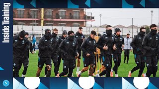 INSIDE TRAINING | Working in the rain before #NapoliQarabag