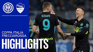Dzeko & Sanchez fire Inter into the semi-finals! ⚫🔵? INTER 2-0 ROMA | HIGHLIGHTS | COPPA ITALIA 21/22