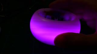 3d printed LED bracelet V2 with motion sensor