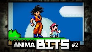 Goku em Super Mario World